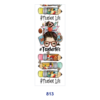 Wholesale 2/8/16pcs Teacher Slogan Floral Leopard & Sport Ball Print Pen and Bookmark Stickers UV DTF Wraps