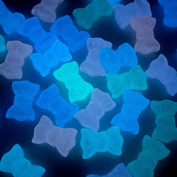 oly-5a493ae0b3ef5dacf096f6fa269d4867 Wholesale Luminous Bow Loose Beads DIY Jewelry Making Charms for Necklace Earrings, Boutique Resale