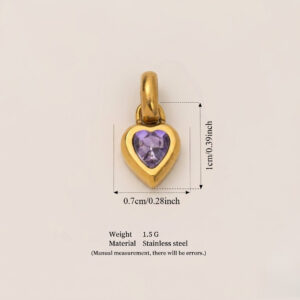 June love pendant (gold)