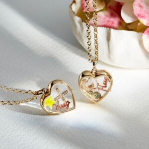 Wholesale Retro Photo Locket Necklace Openable Transparent Pendant DIY Jewelry Gift Fashion Accessory