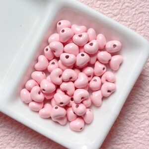 06-light pink / Size is about 8mm, hole diameter is about 1.7mm (sold by the piece)
