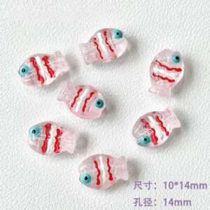 02-Light Powder / The size is about 10*14mm, the aperture is about 1.4mm