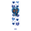 Wholesale 2/8/16pcs Cartoon Couple Portrait Broken Heart & Rose Element Print Pen and Bookmark Stickers UV DTF Wraps OLY Exclusive