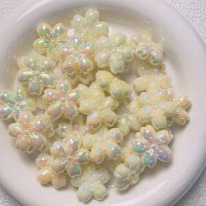10-luminous light yellow / 22*23mm, aperture about 2.8mm