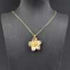 oly-5dee81ca68e6bc40f08c0fcbf69c867f Wholesale Trendy Simple Flower Pendant Necklace Zinc Alloy Collarbone Chain Fashion Accessory Boutique Resale Gift