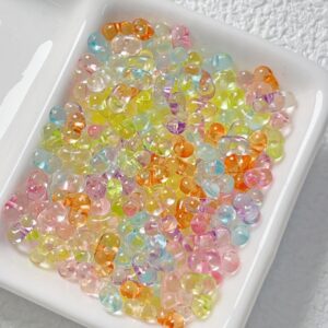 11-Random Color Mixing / The size is about 4*6.5mm, the aperture is about 1.2mm