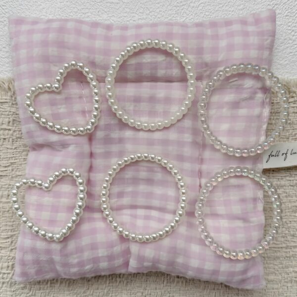 oly-5e32b97a603991e9f0717161bc0f9e92 Wholesale Acrylic Pearl Hollow Heart Beads for DIY Jewelry Phone Charm Keychain Making Boutique Resale Craft Supplies
