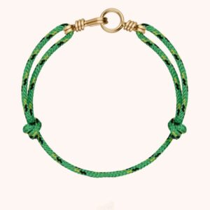 Green and black bracelet