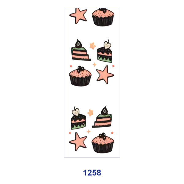 oly-5e81f74c5a2b380dd949cffc738cd4a9 Wholesale 2/8/16pcs Ghost Apple Sunset Beach Sun Flower Cake Dessert Print Pen and Bookmark Stickers UV DTF Wraps