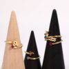 oly-5ed5d3f89c53230e70798f39cc85d1c6 Wholesale Stainless Steel Zodiac Constellation Ring Set Adjustable Open Birthstone Rings Women S Fashion Jewelry Accessory