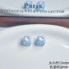 Wholesale Acrylic Embossed Cartoon Cat Square Beads DIY Phone Charm Bag Pendant Craft Supply