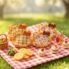 oly-5f0cf79dca2e5f3c3d8e4c33d3301a57 Wholesale Cartoon Cat Resin Tray Dollhouse Decoration DIY Craft Supply for Hair Clip Fridge Magnet Gift