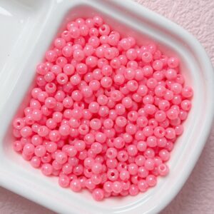 10-Rose Red / 4mm(200/bag)