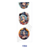 oly-6070a1446ea0f3095314453d87f1a05d Wholesale 2/8/16pcs Halloween Sugar Skull Gothic Witch Lady Print Pen and Bookmark Stickers UV DTF Wraps OLY Exclusive