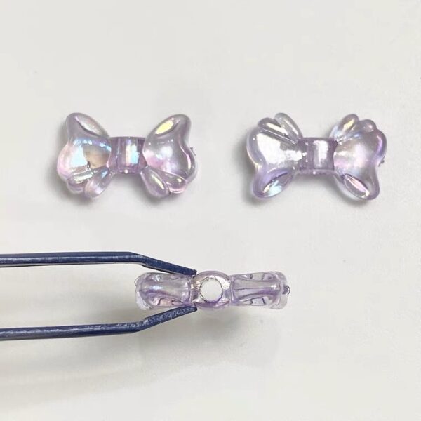 oly-6078e7e0c8edb80b70a64d0b7c165507 Wholesale Acrylic Electroplated Butterfly Loose Beads for DIY Phone Charm Jewelry Making Nail Art Accessories