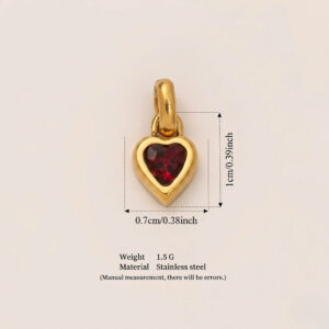 January love pendant (gold)
