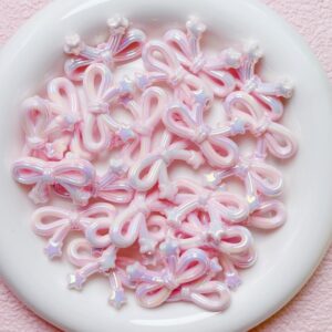 02-light pink / Size is about 34*20mm, hole diameter is about 2.3mm