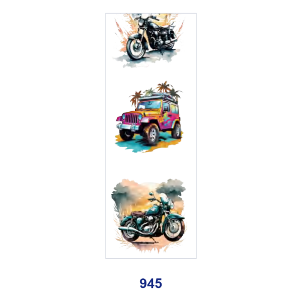 Wholesale 2/8/16pcs Cute Cartoon Doll Motorcycle Cat Bear Rose Text Print Pen and Bookmark Stickers UV DTF Wraps OLY Exclusive