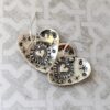 Wholesale Vintage Bohemian Heart Pendant Earrings For Women Silver Alloy Fashion Jewelry Accessory