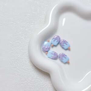 04-light blue / Size is about 20*12*5mm, hole diameter is about 2.5mm