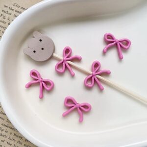 06-Dark pink / Size is about 12*16mm, hole diameter is about 2.4mm