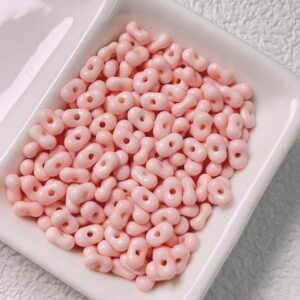 07-Light Powder / The size is about 4*6.5mm, the aperture is about 1.2mm