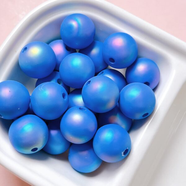 oly-63057c026e30368a5a957167a91d9301 Wholesale Chic UV Colorful Acrylic Round Beads 16mm for DIY Jewelry and Phone Charm, Fashion Accessory, Boutique Resale