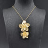 oly-63db5e327f88cd2bb6bf1c92fd7125a0 Wholesale Trendy Simple Flower Pendant Necklace Zinc Alloy Collarbone Chain Fashion Accessory Boutique Resale Gift