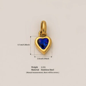 September love pendant (gold)