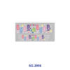 Wholesale 8pcs Colorful Cartoon Bear Floral Figure Print 3oz Cup Stickers Wrap OLY Exclusive