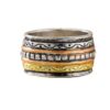 Wholesale Bohemian Retro Three Color Wide Band Ring For Women Jewelry Accessory Boutique Resale