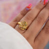 oly-64a4375ee5408fc89d0d9e023db1c00f Wholesale Vintage Style Evil Eye Star Moon Ring Diecast Electroplated Unisex Jewelry Accessory For Everyday Wear Or Gift