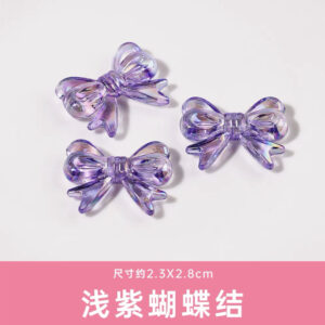 21-bow light purple