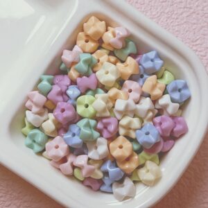 12-Random Color Mixing / The size is about 10*6mm, the aperture is about 1.5mm
