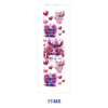 oly-64d33648594c04dddaf95118c2ebbf01 Wholesale 2/8/16pcs Cute Blue Creature Heart Floral Print Pen and Bookmark Stickers UV DTF Wraps OLY Exclusive