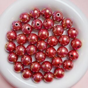 08-wine red / Size is about 16mm, aperture is about 2mm
