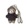 oly-658a02a9210325eccde0e27722e4e1cd Wholesale Mocha Bear Wearing Sweater Plush Keychain Bag Charm Cute Cartoon Fashion Accessory Gift