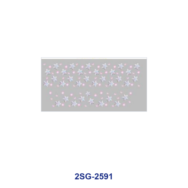 Wholesale 8pcs Plaid Star Pastel Star Print 3oz Cup Stickers Wrap OLY Exclusive