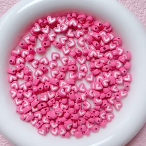 10-rose red / Size is about 8mm, hole diameter is about 1.8mm