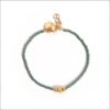 oly-6624f7aae71e3c3bcd625b4f92852088 Wholesale Copper Electroplated Retro Bead Bracelet Olive Green Geometric Unisex Design Stylish Fashion Accessory For Everyday Wear Gift Stacking