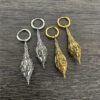Wholesale Alloy Bohemian Vintage Drop Earrings Women Geometric Ethnic Style Jewelry Accessory Gift