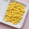 oly-664b69e5ce9b2cc0df645aba647c4245 Wholesale Stylish Acrylic Twisted Spiral Beads Yellow Baking Paint Loose Beads for DIY Phone Chain Bracelet Jewelry Making
