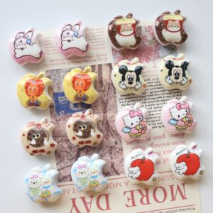 Wholesale Cute Star Man Acrylic Beads DIY Necklace Phone Chain Jewelry Accessory Gift Resale OLY Exclusive