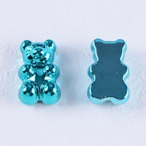 07-metal Blue / Size is about 12 * 18mm, aperture is about 2mm