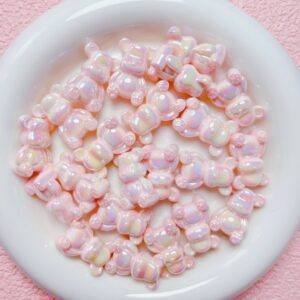 07-light pink / The size is about 25*17mm, the hole diameter is about 2.5mm (sold by piece)