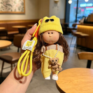 Yellow bear overalls