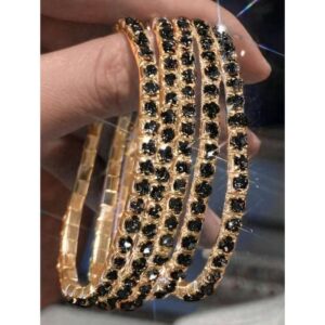 Sl-1005-1 row gold plated black