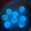 Wholesale UV Plated Acrylic Loose Beads Fig Meteorite Irregular Diamond Shape for DIY Phone Charm Car Hanging Craft