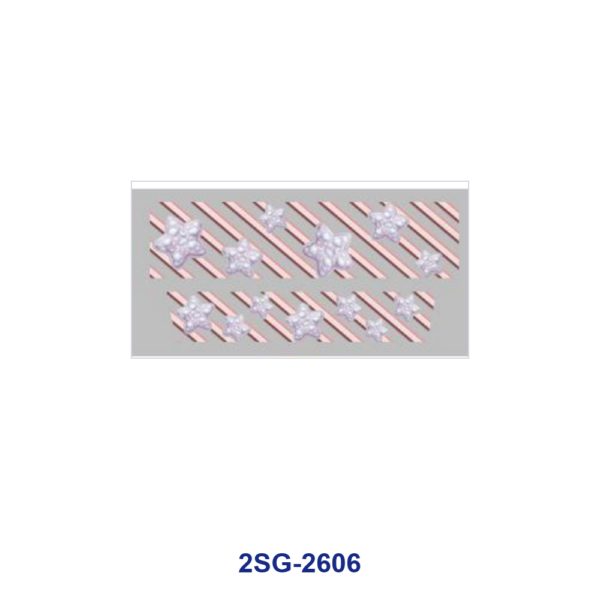 Wholesale 8pcs Strawberry Star Striped Star Print 3oz Cup Stickers Wrap OLY Exclusive