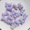 oly-68ed767f1361f933c5b7a3b1d33e4fed Wholesale Acrylic Bear Loose Beads Glow-in-the-Dark Blue Two-Color Gradient Electroplated for DIY Phone Charm Jewelry Making Supply